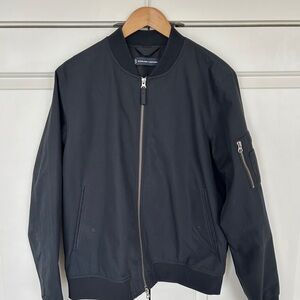 Men's Everlane Uniform Black Bomber Jacket Size L